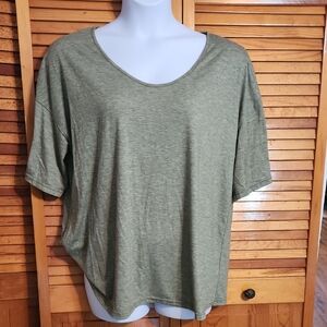 Olive Green Women's Top